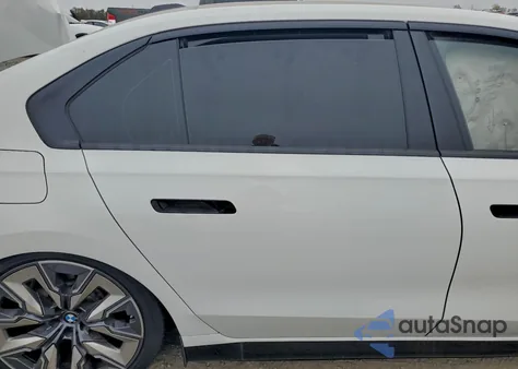 2024 BMW I7 Edrive50 z USA, uszkodzony, nr VIN WBY43EJ01RCP83408